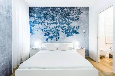 Letto o letti in una camera di La Bella Vita - In Blu