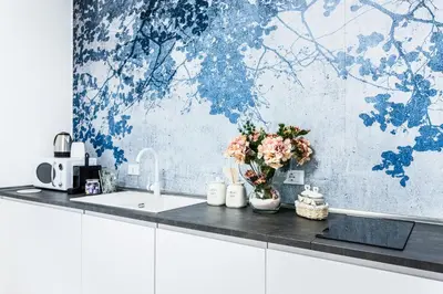 Cucina o angolo cottura di La Bella Vita - In Blu