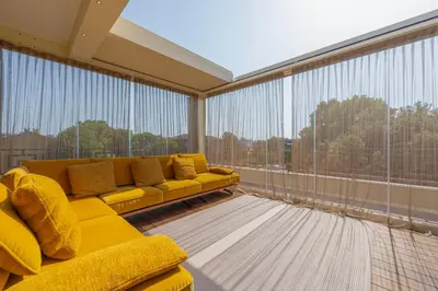 Balcone o terrazza di Venice New Luxury Penthouse - free parking and roof terrace