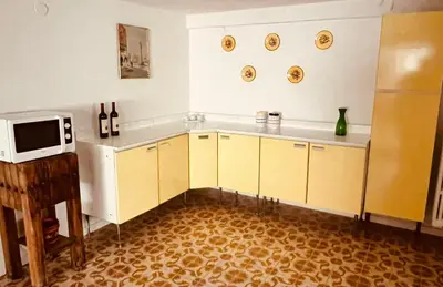 Cucina o angolo cottura di Spacious House Venice Lido near ferry and the sea