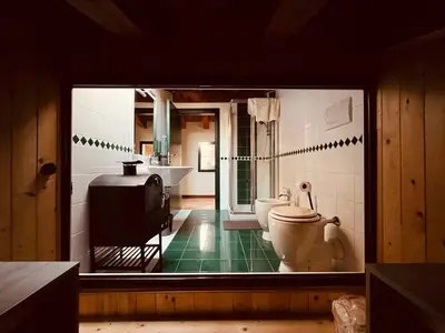 Area soggiorno di Wow House - Ampia Villa con Piscina e sala giochi