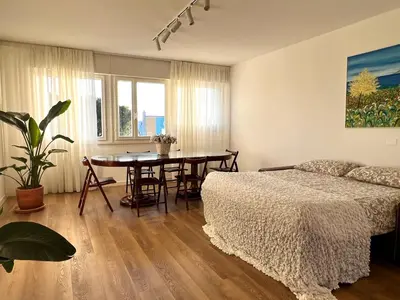 Letto o letti in una camera di Padova - 35 min Venezia - Suite Picasso Deluxe - Free Garage Parking