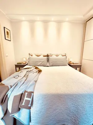 Letto o letti in una camera di Ca' Degli Uberti Dimora Storica