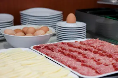 Cibo presso l'hotel o nelle vicinanze