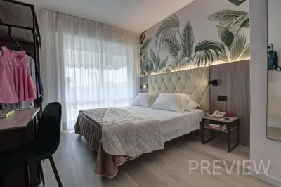Letto o letti in una camera di Hotel Picobello Pineta