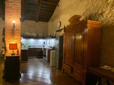 Cucina o angolo cottura di IL CASALE DEL VINO