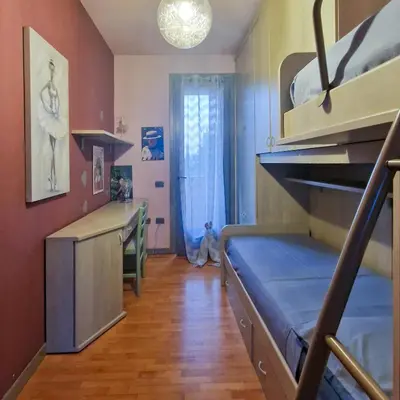 Letto o letti in una camera di Il Giardino di Cristina