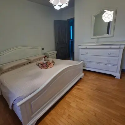 Letto o letti in una camera di Il Giardino di Cristina