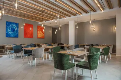 Area soggiorno di Hilton Garden Inn Padova City Centre