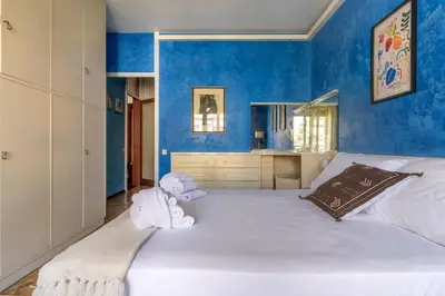 Letto o letti in una camera di Vintage@TheRiver