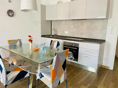 Cucina o angolo cottura di Casa di Nancy a Valdobbiadene 1(Unesco)