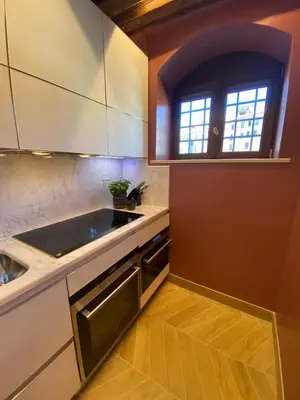 Cucina o angolo cottura di Dimora Contarini Charm Apartment on Grand Canal