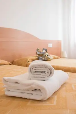 Letto o letti in una camera di Sweet Balcony - Campo S.Giacomo dell'Orio