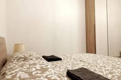 Letto o letti in una camera di Ruga Giuffa