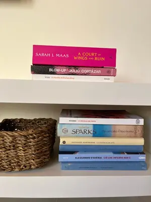 Biblioteca nell'appartamento
