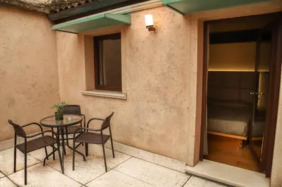 Balcone o terrazza di Locanda Ponte Dante