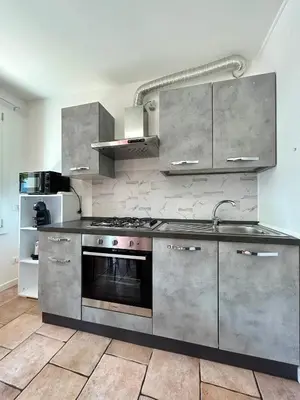 Cucina o angolo cottura di Case Stevanato appartamento Mia