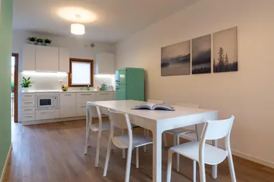 Cucina o angolo cottura di Giustiniani Apartments