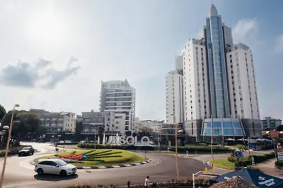 Vista generica su Lido di Jesolo o vista sulla città dall'interno dell'appartamento
