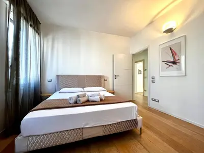 Letto o letti in una camera di Appartamento Fusinato - Relax in centro