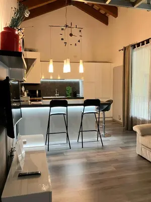 Cucina o angolo cottura di Benvenuti in Casa Peluca!