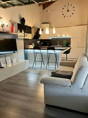 Cucina o angolo cottura di Benvenuti in Casa Peluca!
