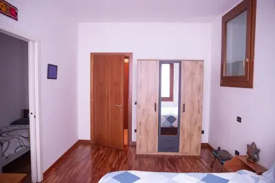 Letto o letti in una camera di Peaceful Portello home