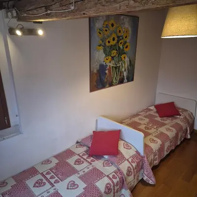 Letto o letti in una camera di Bellissima Terrazza