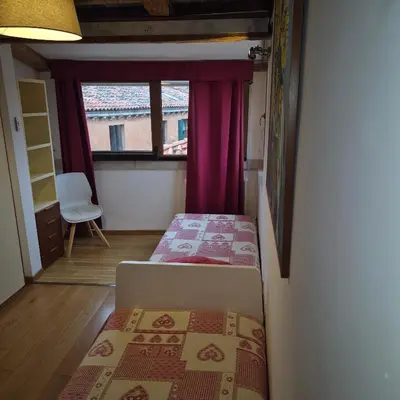 Letto o letti in una camera di Bellissima Terrazza