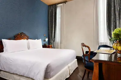 Letto o letti in una camera di Empress Theodora Apartments
