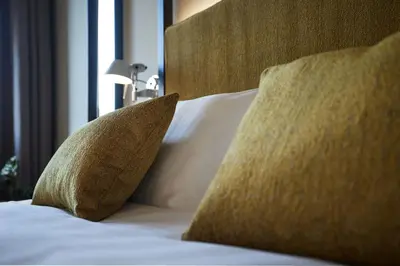 Letto o letti in una camera di Palazzina RIVA