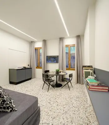 Area soggiorno di Palazzina RIVA