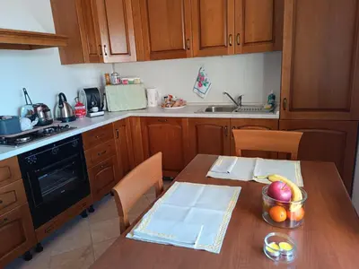 Cucina o angolo cottura di La Casetta di Ugo