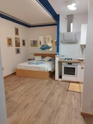 Cucina o angolo cottura di In Blu Santo Ospedale
