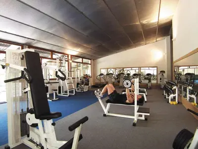 Palestra o centro fitness di Holiday Home Happy Superior by Interhome