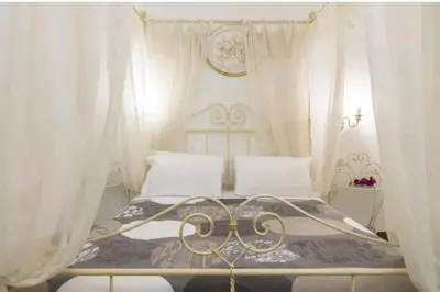 Letto o letti in una camera di Ca' Briani DX