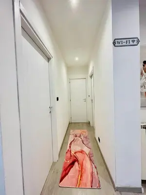 Letto o letti in una camera di Lady Hana