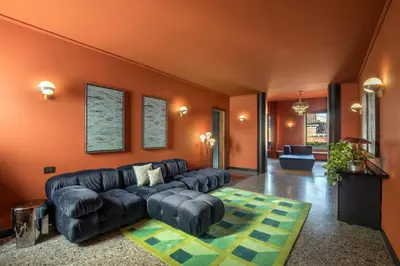 Area soggiorno di Daplace - Acquadela Apartment