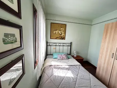 Letto o letti in una camera di Casale Gelsomino