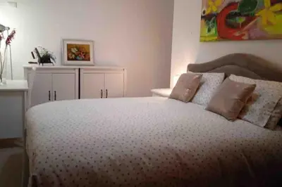 Letto o letti in una camera di Casa annuale al mare a Jesolo!