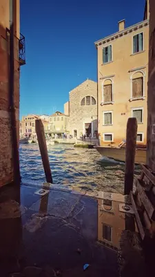 Vista sul fiume nelle vicinanze dell'appartamento