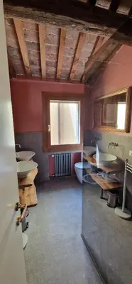 Area soggiorno di Elegante alloggio in casa storica-Borgo Portello