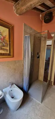Bagno di Elegante alloggio in casa storica-Borgo Portello