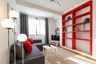 TV o dispositivi per l'intrattenimento presso enJoy Home - appartamento I Papaveri