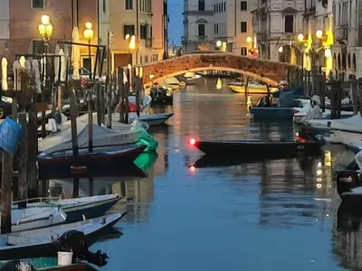 Vista sul fiume nelle vicinanze dell'appartamento