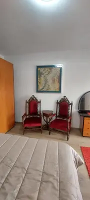 Letto o letti in una camera di Comodo a tutti servizi