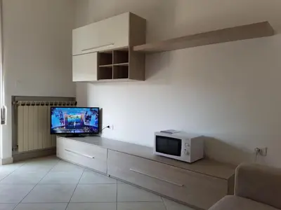 TV o dispositivi per l'intrattenimento presso Sottomarina Beach apartment