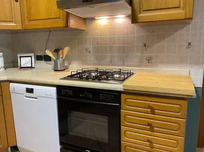 Cucina o angolo cottura di Appartamento incantevole per visitare Padova