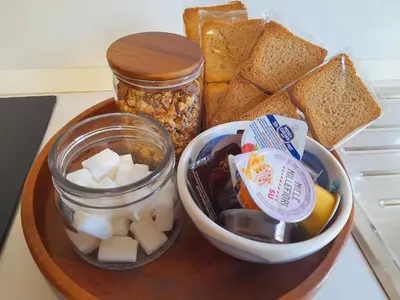 Cibo presso il bed & breakfast o nelle vicinanze