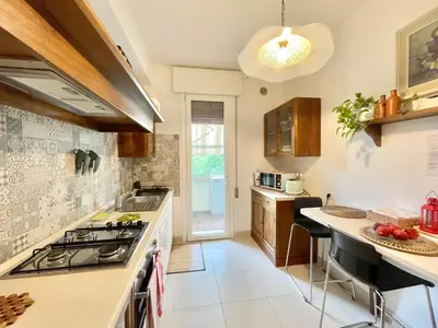 Cucina o angolo cottura di A casa di cocco